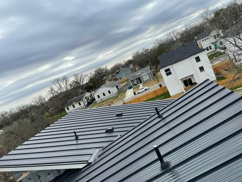 Standing seam metal roof panels with vents for Skylight Repair in Great Barrington